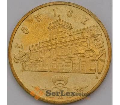 Монета Польша 2 злотых 2008 Y630 Лович арт. С01300