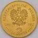 Монета Польша 2 злотых 2012 Y821 Национальный музей Варшаве  арт. С01313