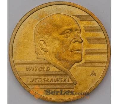 Монета Польша 2 злотых 2013 Y870 Витольд Лютославский арт. С01328