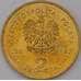 Монета Польша 2 злотых 2013 Y870 Витольд Лютославский арт. С01328