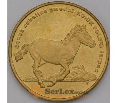 Монета Польша 2 злотых 2014 Y896 Польский коник арт. С01340
