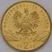 Монета Польша 2 злотых 2014 Y896 Польский коник арт. С01340