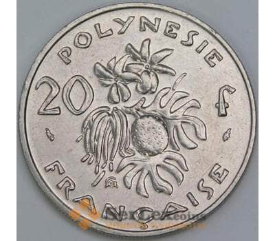 Французская Полинезия 20 франков 1992 КМ9 UNC арт. 56915