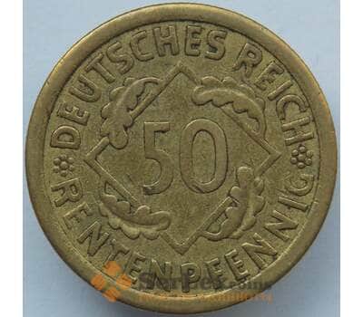 Монета Германия 50 пфеннингов 1924 A КМ41 XF (J05.19) арт. 14789