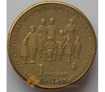Монета Австралия 1 доллар 2009 КМ1498 VF Пенсионное обеспечение (J05.19) арт. 17137