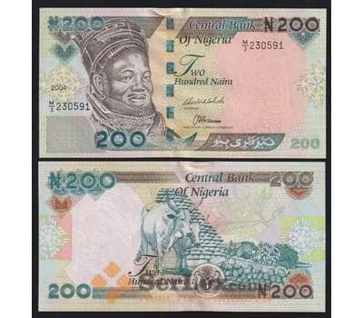 Нигерия 200 найра 2004 Р29с UNC арт. 52391