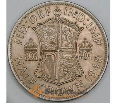 Великобритания 1/2 кроны 1948 КМ866 UNC арт. 56219