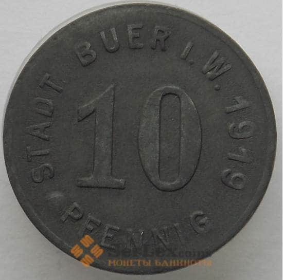 Германия Нотгельд 10 пфеннигов 1919 Буер (J05.19) арт. 16531