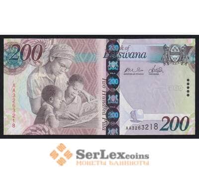 Ботсвана 200 пула 2009 Р34а UNC арт. 53102