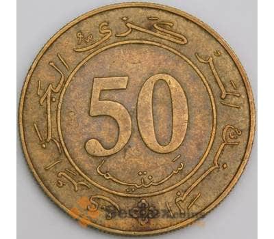 Монета Алжир 50 сантимов 1988 КМ119 XF Центробанк Алжира арт. 13854
