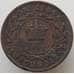 Монета Ньюфаундленд 1 цент 1896 КМ1 F арт. 9141