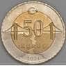 Турция 50 куруш 2021 КМ1243 UNC арт. 51525