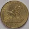 Танзания 200 шиллингов 1998 КМ34 UNC Лев Фауна (J05.19) арт. 17759