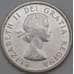 Монета Канада 1 доллар 1963 КМ54 XF Серебро  арт. 28902