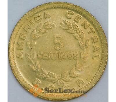 Коста-Рика 5 сентимо 1979 КМ184.3а UNC арт. 57214
