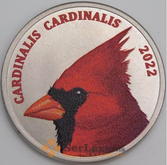 Новый Провиденс 3 доллара 2022 Красный кардинал 1-я птица арт. 47901