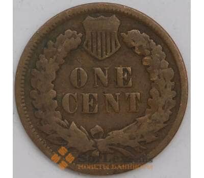 США монета 1 цент 1900 КМ90а F арт. 43374