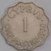 Монета Кипр 1 пиастр 1938 КМ23 XF арт. 38416