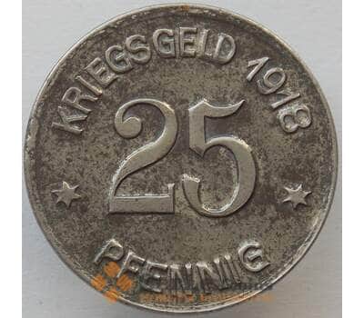 Германия Нотгельд 25 пфеннигов 1918 Сталь Кобленц (J05.19) арт. 15994