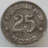 Германия Нотгельд 25 пфеннигов 1918 Сталь Кобленц (J05.19) арт. 15994