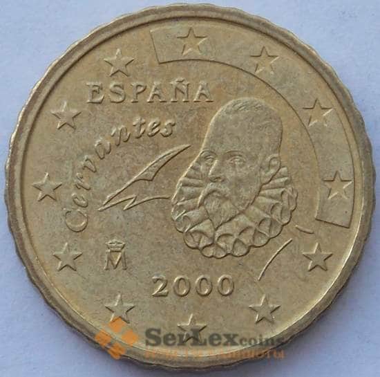 Испания 10 евроцентов 2000 КМ1043 aUNC (J05.19) арт. 15616