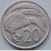 Монета Новая Зеландия 20 центов 1967-1985 КМ36.1 VF арт. 6580