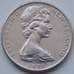 Монета Новая Зеландия 20 центов 1980 КМ36.1 VF арт. 6581