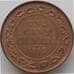 Монета Канада 1 цент 1915 КМ21 VF арт. 11658