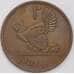 Монета Ирландия 1 пенни 1941 КМ11 XF арт. 39154