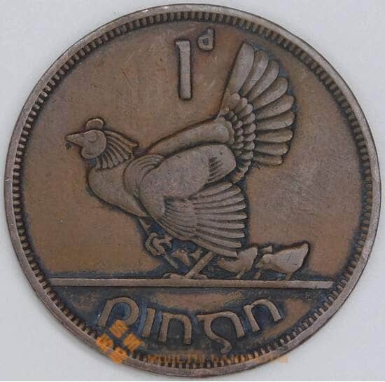 Ирландия 1 пенни 1941 КМ11 XF арт. 39154