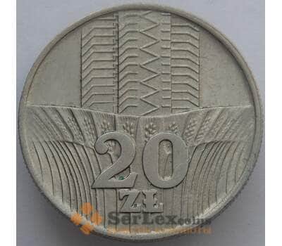 Монета Польша 20 злотых 1973 Y67 AU  арт. 14984