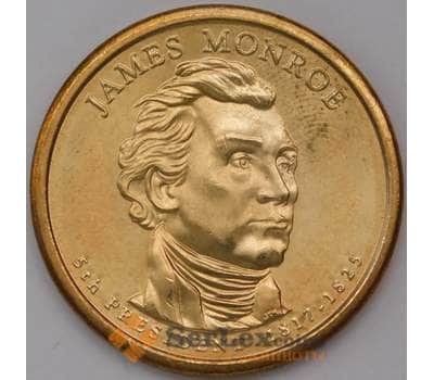 Монета США 1 доллар 2008 5 президент Монро D арт. 31107