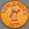 Гернси 2 пенни 1971 КМ22 Proof (n17.19) арт. 20018
