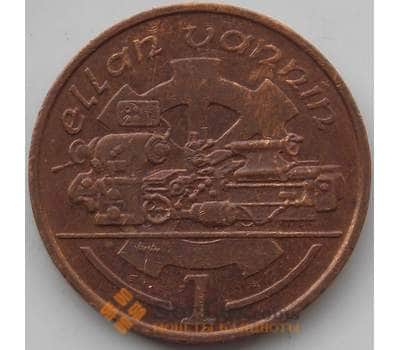 Монета Мэн остров 1 пенни 1988 КМ207 XF арт. 13944