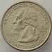 Монета США 25 центов 2000 P КМ309 aUNC Виргиния арт. 15435