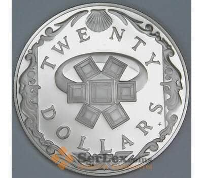 Британские Виргинские острова 20 долларов 1985 КМ51 Proof арт. 57143