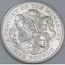 Гернси 5 фунтов 2002 КМ124 BU Век монархии арт. 56451
