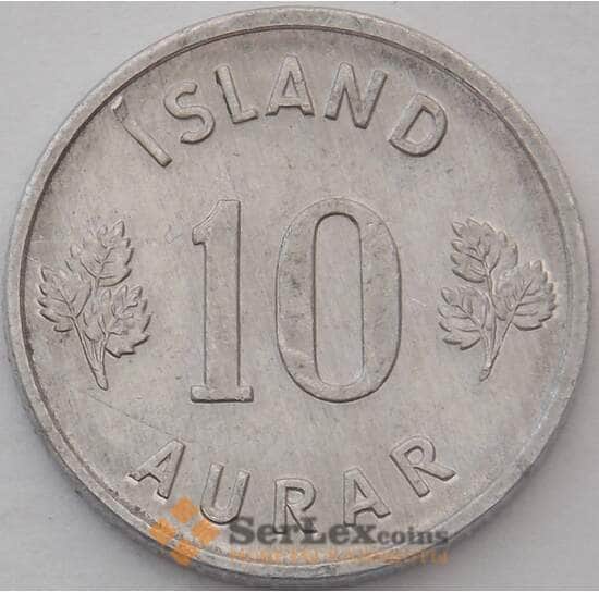 Исландия 10 эйре 1973 КМ10а aUNC (J05.19) арт. 15856