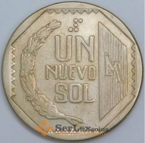 Перу 1 новый соль 1993 КМ308.1 VF арт. 57664 Перу 1 новый соль 1993 КМ308.1 VF арт. 57664