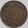Канада 1 цент 1903 КМ8 VF арт. 38811