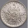 Франция 5 франков 1960 КМ926 UNC  арт. 40636