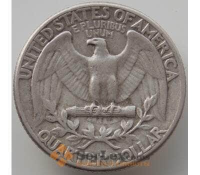 Монета США 25 центов квотер 1940 KM164 VF арт. 12280