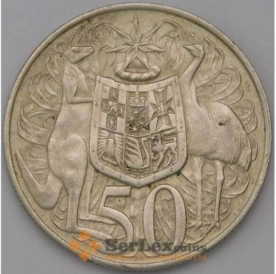 Австралия 50 центов 1966 КМ67 Серебро арт. 31163