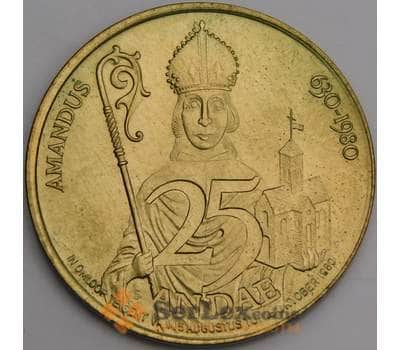 Бельгия жетон Гент 25 кандай 1980  AMANDUS арт. 46694