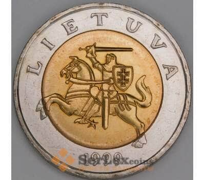 Литва 5 лит 1999 КМ113 UNC арт. 53366