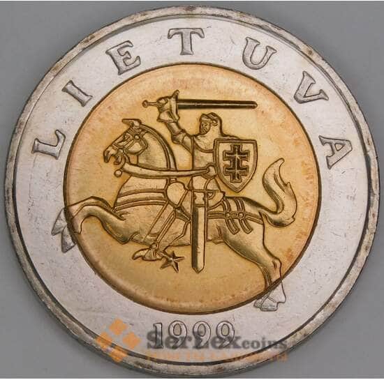 Литва 5 лит 1999 КМ113 UNC арт. 53366