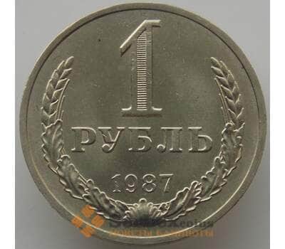 Монета СССР 1 рубль 1987 Y134a.2 UNC (АЮД) арт. 9585