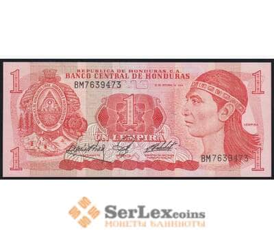 Гондурас банкнота 1 лемпира 1984 Р68 UNC арт. 45044