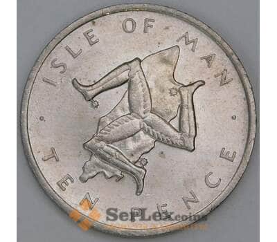 Мэн 10 пенсов 1976 КМ36 VF арт. 56027
