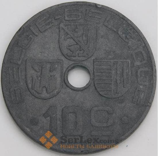 Бельгия 10 сантимов 1943 КМ126 XF Belgie-Belgique арт. 46669